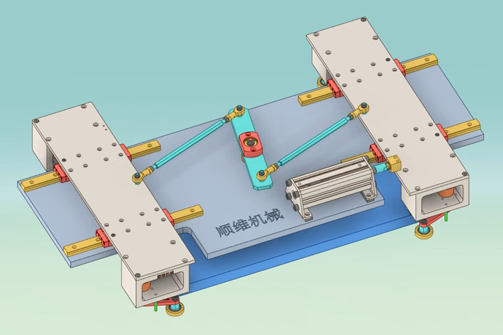 JGDH000021-托盘定心机构