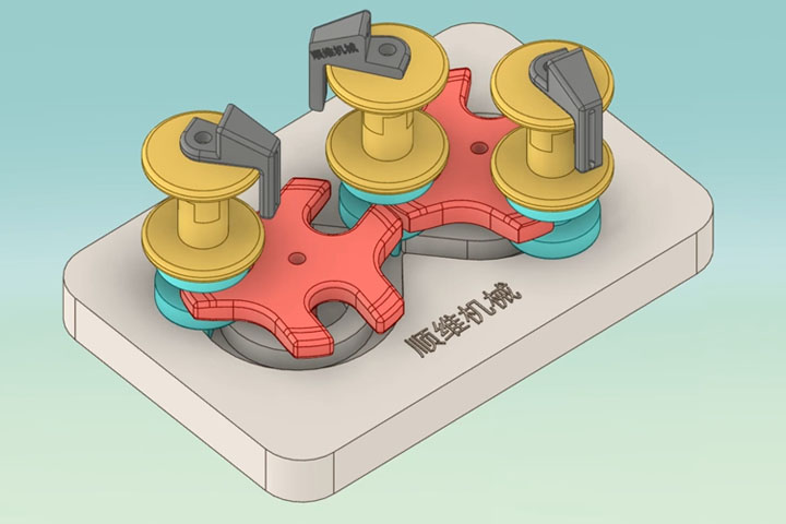 JGDH000028-交叉编织机构