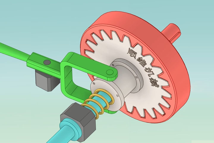 JGDH000019-齿型离合机构