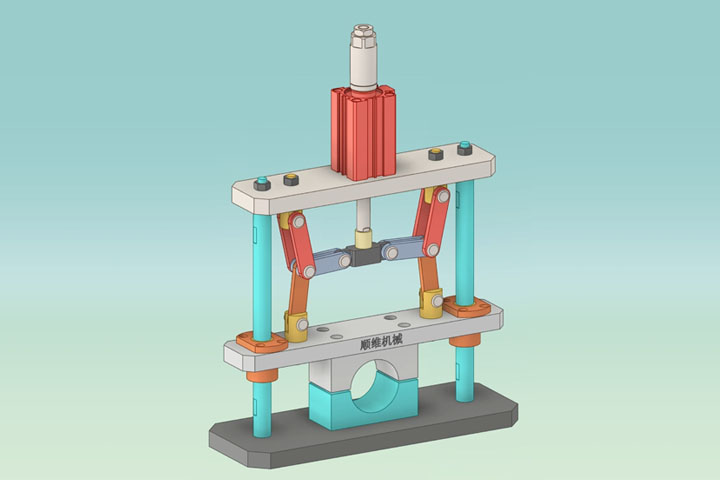 JGDH000041-夹紧自锁机构